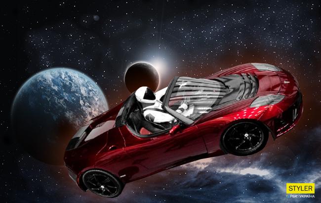 Автомобиль Tesla будет летать по своей орбите в космосе несколько сотен миллионов лет, - Маск