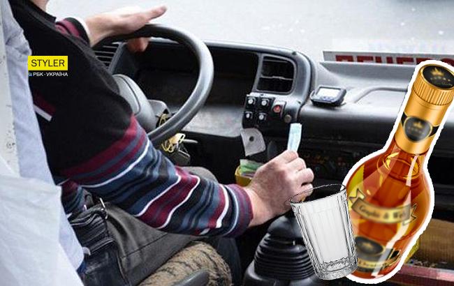 "Систематический грешок": в Киеве водитель автобуса возил пассажиров пьяным