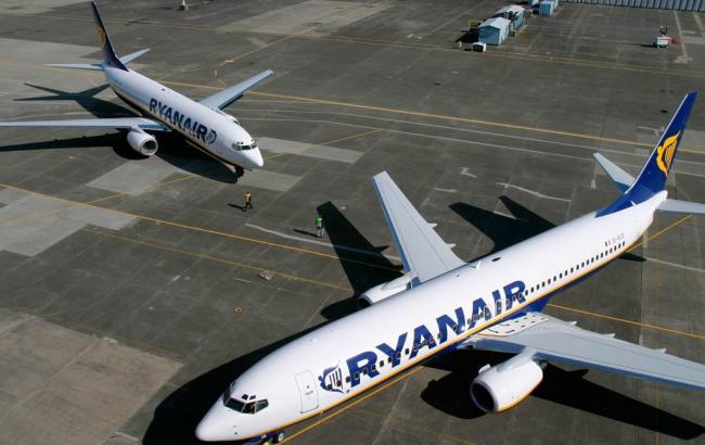 Авіакомпанія Ryanair скоригувала розклад рейсів в Київ