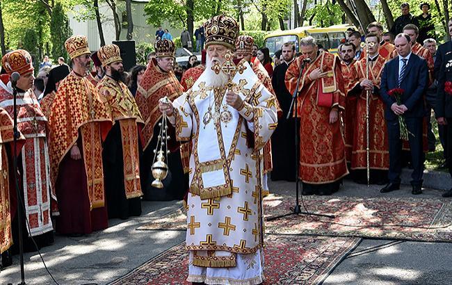 Патриарх Филарет призвал не допустить изгнания УПЦ КП из оккупированного Донбасса