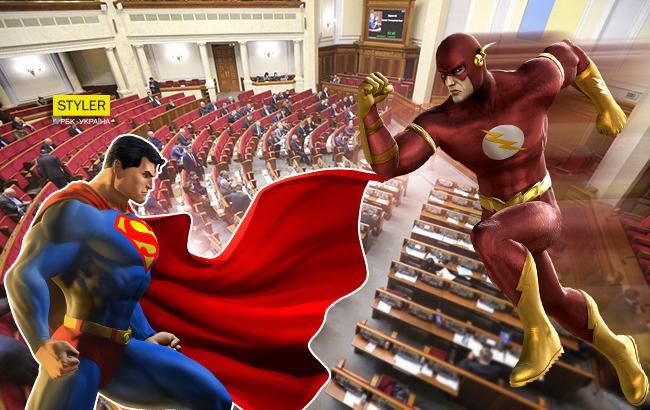 "Дни Marvel и DC в Верховной Раде": депутатов уличили в "суперспособностях"