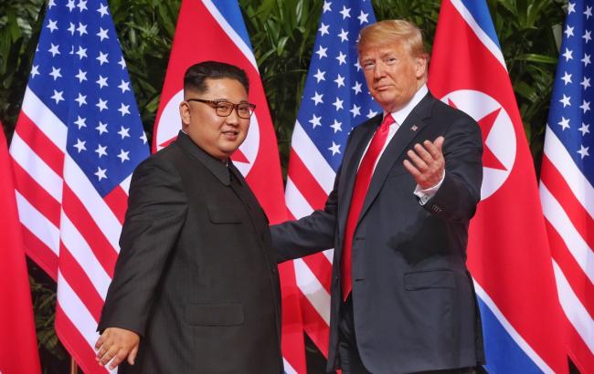 Началась встреча Трампа и Ким Чен Ына