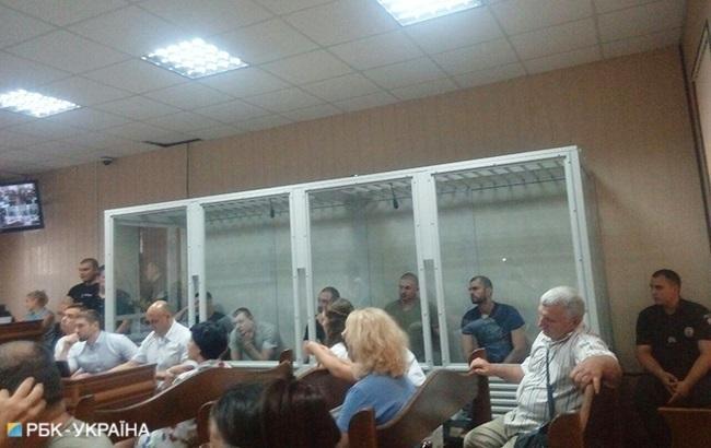 В суде по делу экс-"беркутовцев" осталось исследовать 17 эпизодов