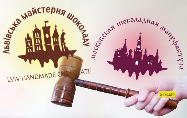 Буде суд: у Росії сплагіатили логотип "Львівської майстерні шоколаду" (фото)