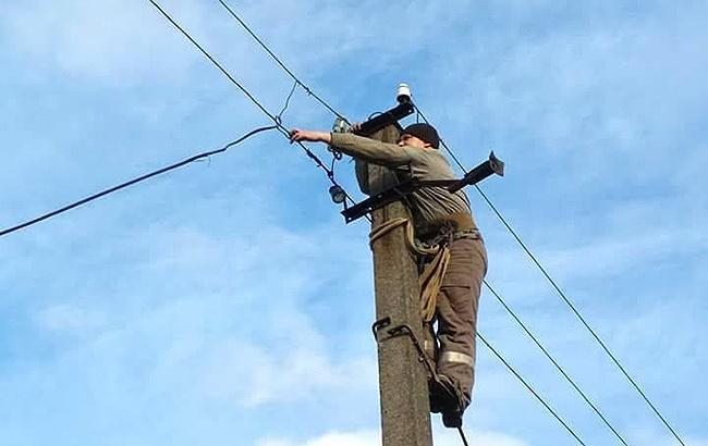 В Луганській області частково відновили електропостачання