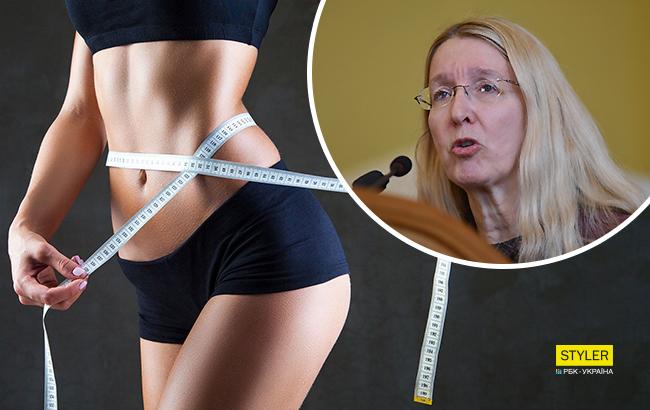 "Індекс маси тіла": Супрун розповіла про небезпеку жирових відкладень на талії
