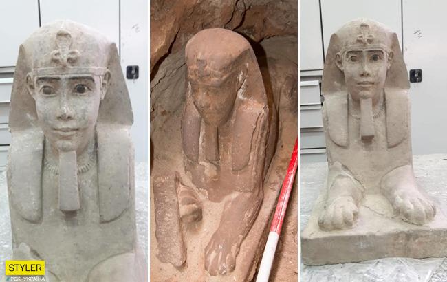 В Египте раскопали нового Сфинкса (фото)