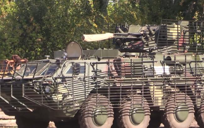 Военные ООС получили новый украинский БТР "Буцефал"
