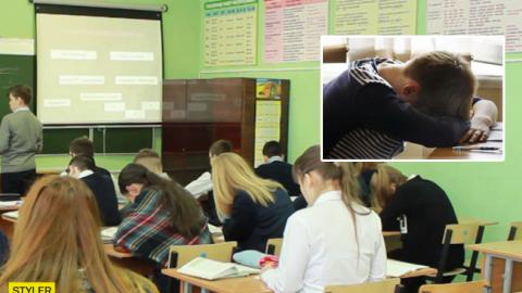 Неприпустиму поведінку педагога: у Бердянську вчитель на уроці штовхнув учня (відео)