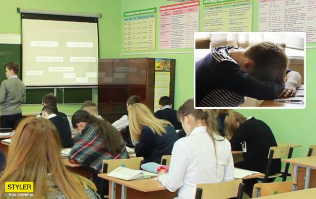 Недопустимое поведение педагога: в Бердянске учитель на уроке толкнул ученика (видео)