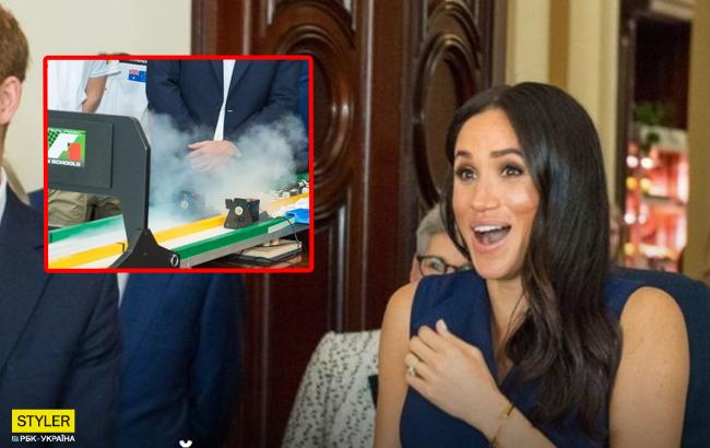 "Я буду жить в этом видео": сеть растрогал забавный инцидент с Меган Маркл в Мельбурне