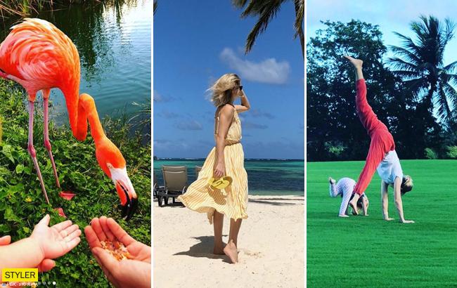 "Наш рай на троих": Анита Луценко рассказала, как проводит отдых