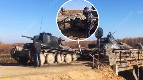 У РФ на зйомках фільму з Безруковим танк розчавив каскадера