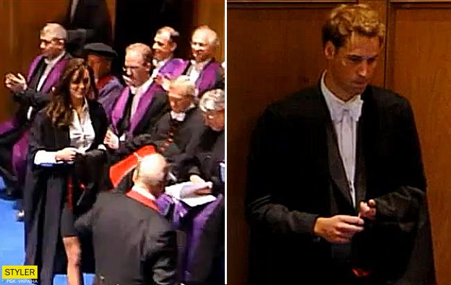 Очаровательная пара: пользователи обнаружили видео с выпускного Кейт Миддлтон и принца Уильяма