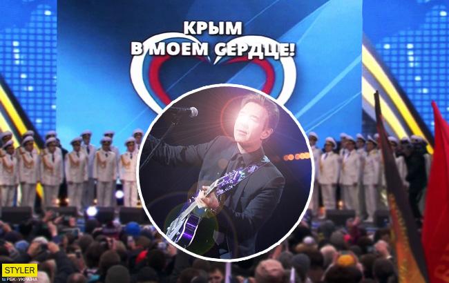 "Это будет разъединять": певец, ранее поддержавший Путина, отказался от концертов в Крыму