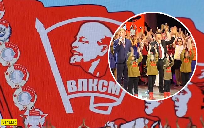 "Хуже, чем Хэллоуин": в сети высмеяли видео с детьми, прославляющими Ленина в Крыму