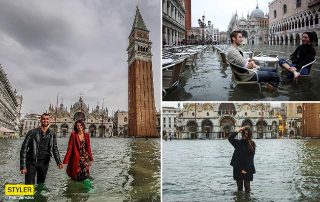 Венеция под водой: что творится в затопленном городе (фото, видео)