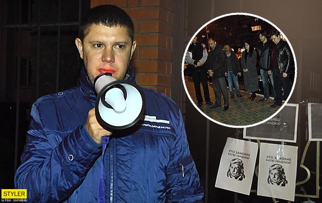 "Убивают людей, которым не безразлично": в Хмельницком состоялась акция памяти Гандзюк