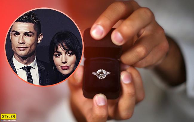 Роналду позвал свою девушку под венец