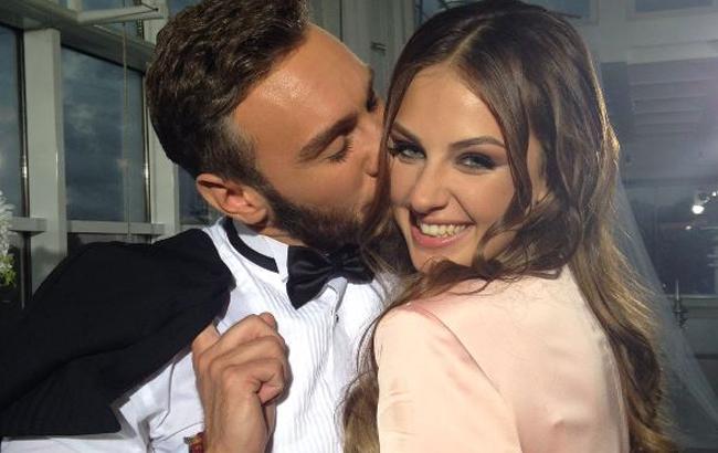 Іраклі Макацарія і переможниця "Холостяк-6" Олена Лесик