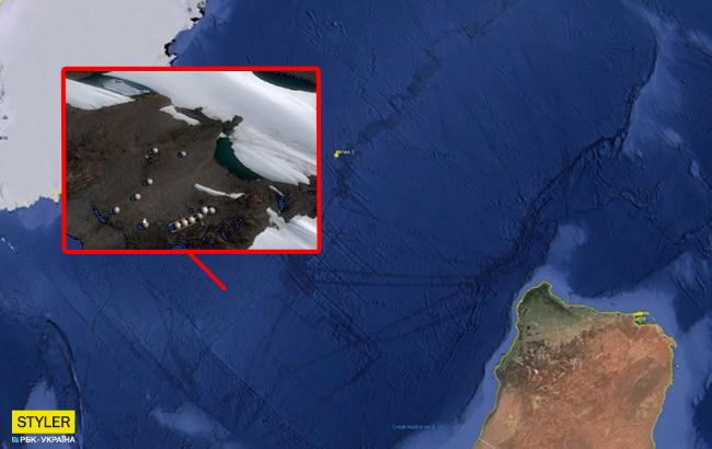 В Антарктиді виявлені сотні загадкових тунелів