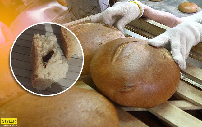 У Київській області продають хліб з мишачим послідом