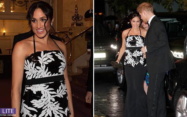 Вагітна Меган Маркл блищала на благодійному концерті в Лондоні