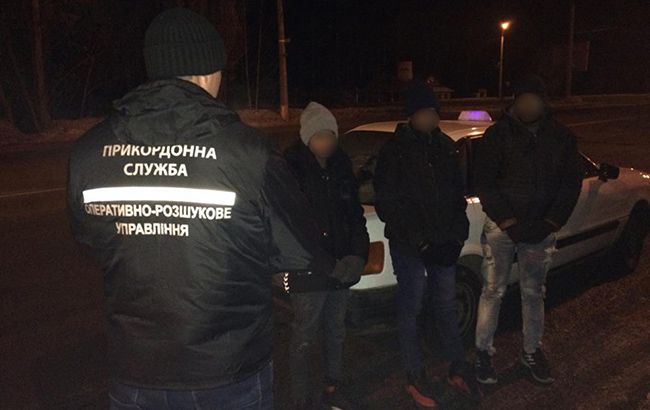 В Сумской обл. правоохранители задержали группу нелегалов