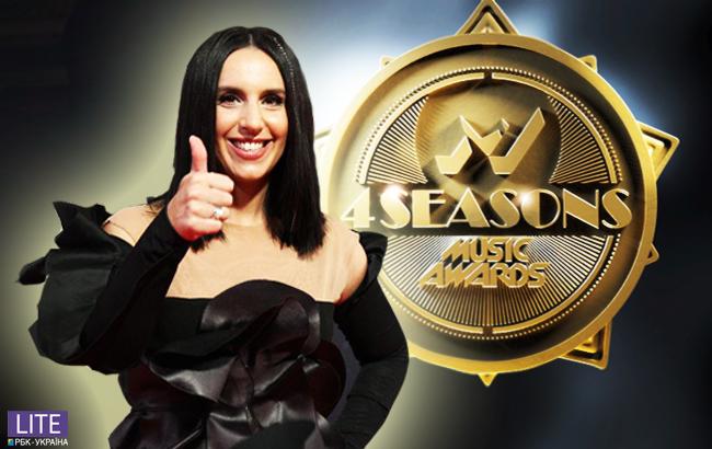 Джамала восхитила стильным образом на красной дорожке "М1 Music Awards"