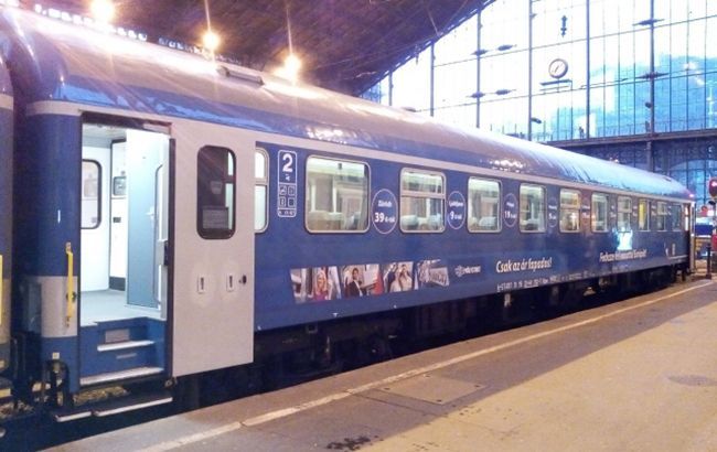 За первый месяц работы заполненность поезда Мукачево-Будапешт составила 38%