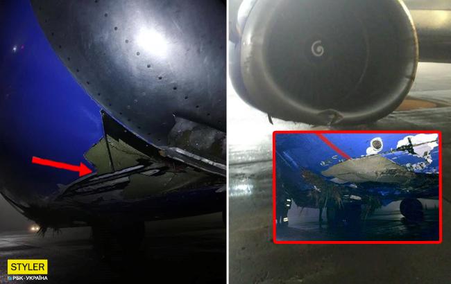 Жорстка посадка літака в "Борисполі": стали відомі подробиці
