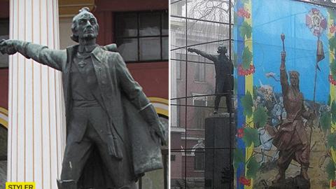 "Наконец-то": в Киеве снесут памятник национальному герою России (фото)