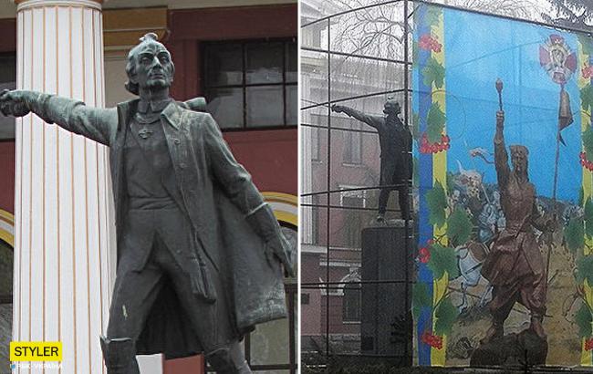 "Нарешті": у Києві знесуть пам'ятник національному герою Росії (фото)