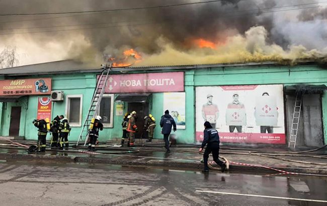 В Одессе произошел масштабный пожар на Николаевской дороге
