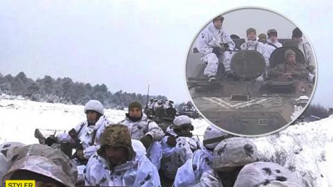 Танки, БТРы и тягачи: во Львовской области прошли военные учения (видео)