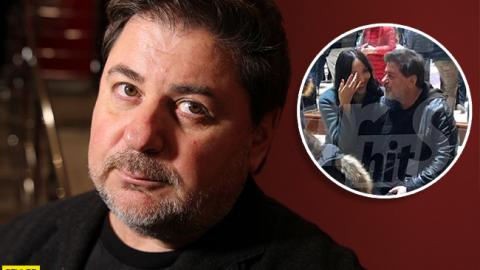 Потянуло на брюнеток: Цекало снова застукали с любовницей (фото)