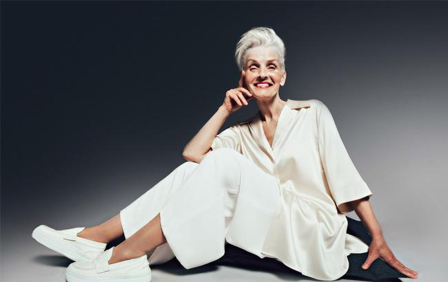 Возраст не помеха: 70-летняя украинка стала моделью в популярном глянце