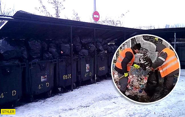 Речку Лыбедь в Киеве очистили от тонн мусора