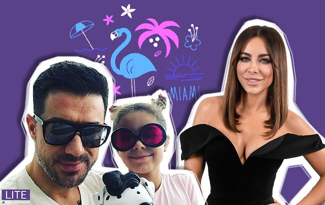 Поки мама відпочиває: чоловік Лорак показав, як проводить час з донькою в Майамі