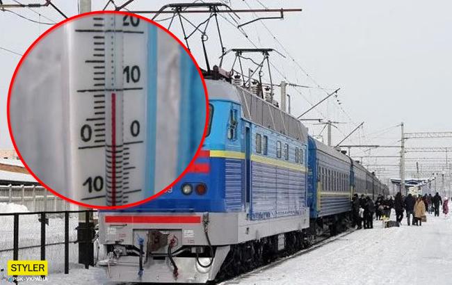 ''Люди спали в куртках и шубах'': в поезде ''Укрзализныци'' пассажиры страдали от холода