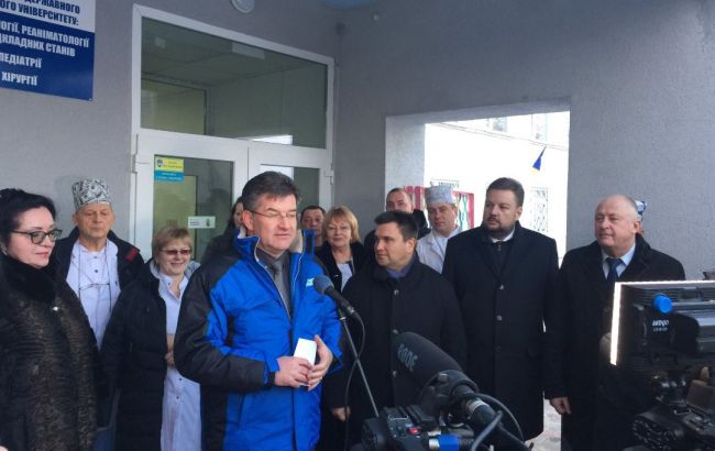 Словаччина надала гумдопомогу лікарні на Донбасі