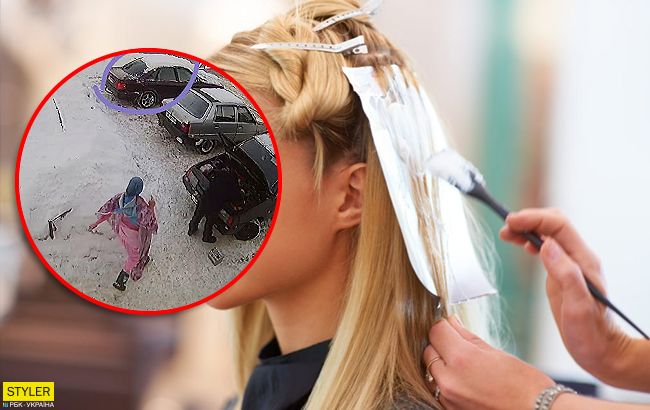 Викрадачка краси: в Харкові шахрайка з донькою обманює перукарів (фото)