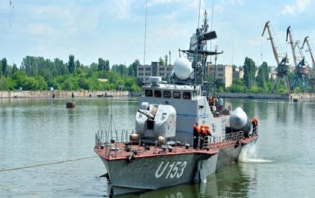 У Миколаєві військові випробували новий ракетний катер "Прилуки"