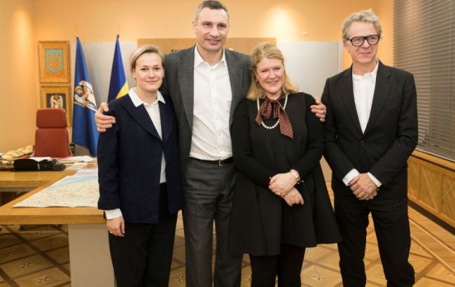 Кличко встретился с представителями международной биеннале современного искусства Manifesta