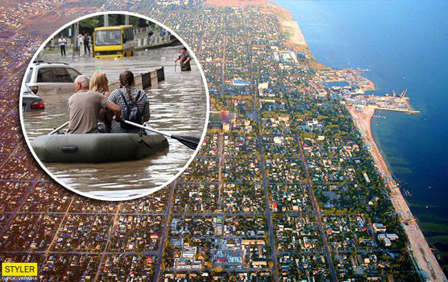 Популярный украинский курорт уходит под воду: что происходит