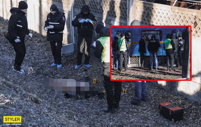 Маньяк? В Киеве возле метро обнаружили труп голой женщины (фото, видео)