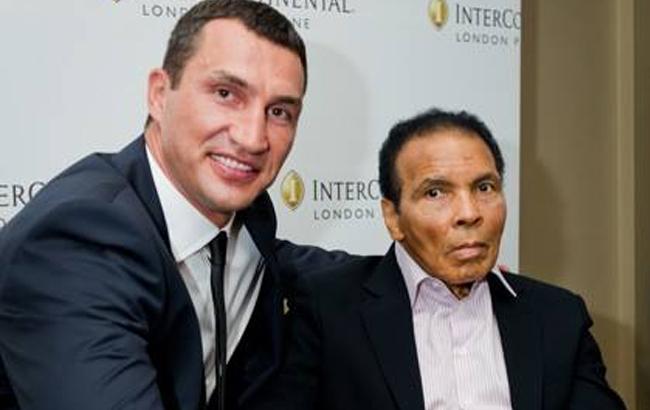 Володимир Кличко про Мохаммеда Алі: "Ви будете продовжувати надихати нас робити цей світ краще"