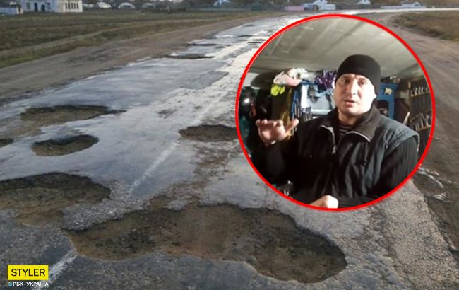 Дорога розбита метеоритом: водій про трасу Дніпро - Миколаїв