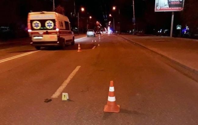 У Києві водій на смерть збив пішохода і втік з місця ДТП