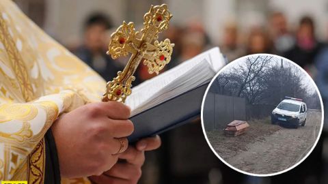 Подбросили гроб: как священники запугивают прихожан ПЦУ (фото)